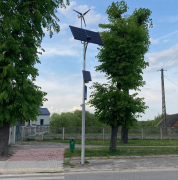  Elektriko Hybrydowa lampa uliczna Hybrid Solar LED V6