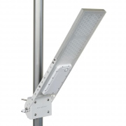 Lampa uliczna solarna LED Gemini 160, 2000lm, 3 tryby pracy, ciepło-biała