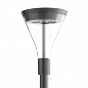 Lampa parkowa LUG Avenida Lens LED grafit II klasa