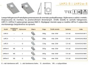 Lampa halogenowa prostokątna z wyłącznikiem LHP2w-5