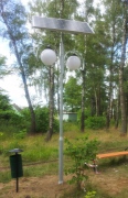  Elektriko Lampa solarna Tucana Park DUO
