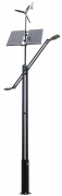 Elektriko Lampa hybrydowa solarno-wiatrowa Hybrid Dual Solar V1 - 8m