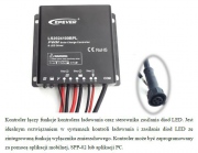 Lampa solarna Circinus Street 1 panel