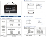 Lampa solarna Circinus Street 1 panel