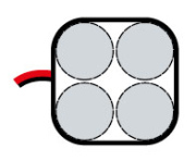 Akumulator Ni-Cd 3,6V/2,5 Ah PAR