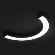 Oprawa zwieszana Geometric ARC LED