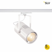  SLV EURO SPOT TRACK DALI, LED, KOLOR BIAŁY, 40°, DO SYSTEMU 3 FAZOWEGO