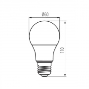 Lampa z diodami LED IQ-LED A60