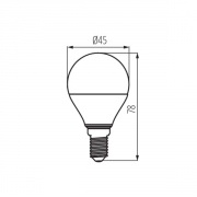 Lampa z diodami LED IQ-LED G45