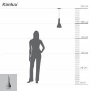 Lampa wisząca ETS
