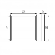 Panel LED podtynkowy Bervo BL LED