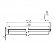 Oprawa liniowa LED Mone N