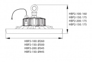 Oprawa high-bay LED Polaris IP65