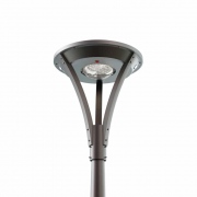 Elektriko Solarna lampa parkowa 15W Park-231R 3000lm ze słupem i fundamentem