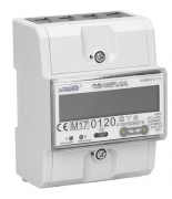 3-fazowy licznik energii elektrycznej, 80A, port RS-485, MID, 3 moduły, DIN TH-35mm