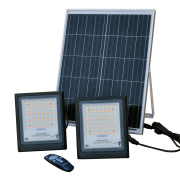  Elektriko Lampa solarna LED 2x30W + panel słoneczny (16W)