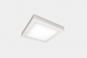 Plafon kwadratowy LED IP54 Amaro 320.LED 840 3100lm OPAL 24W IP54 RAL9016 DRV