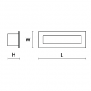 Oprawa ścienna Wall Light LED