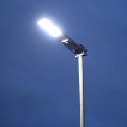 Latarnia uliczna solarna LED Gemini 22 ze słupem 4-5m