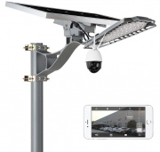  Elektriko Lampa solarna uliczna z kamerą CCTV Wifi 4G