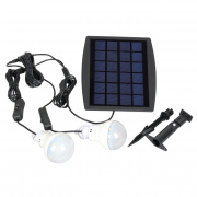 Lampa solarna LED (2x1W)