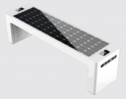  Elektriko Ławka solarna Bench EC2 USB / LED / 1700 x 450 x 450 mm 