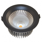 Oprawa Bowi Oprawa downlight wbudowywana LED Eldavo IP65 czarna 30W