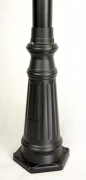 Lampa ogrodowa stojąca 2 kule 300