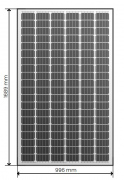  Elektriko Panel słoneczny monokrystaliczny ML 345W 1689x996mm