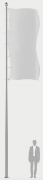 Rosa Maszt flagowy aluminiowy  8-114