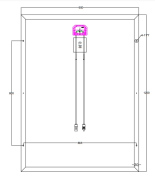 Panel słoneczny monokrystaliczny SH-200W FB 1190x890mm