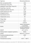 Panel słoneczny monokrystaliczny SH-200W FB 1190x890mm