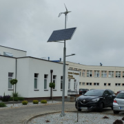  Elektriko Latarnia solarno-wiatrowa Hybrid Solar LED V3
