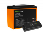  Elektriko Akumulator litowo-żelazowo-fosforanowy LiFePO4 Green Cell 12.8V 38Ah z ładowarką 8A CAV14