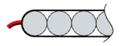 Akumulator 0000-NH-PAR-48-40-N-10 NiMH 4,8V 4,0 Ah PAR