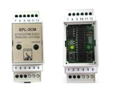  Enterius Sterownik diod i pasków LED RGB SPL-3CM z protokołem MODBUS RTU w obudowie na szynę DIN