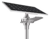 Lampa uliczna solarna LED V1 kompaktowa 40W / słup 4m / pilot