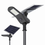 Lampa solarna LED Delphini-Hybrid (zasilanie solarne + 230V) LED 40W 7200lm panel 80W