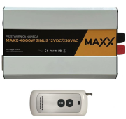 Przetwornica napięcia MAXX 4000W Sinus 12VDC/230VAC [2000W/4000W]
