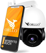  Elektriko Kamera IP ORLLO Z18 obrotowa zewnętrzna SIM 4MP