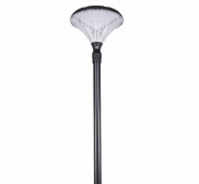  Elektriko Latarnia solarna uliczna LED 17W panel 25W ze słupem aluminiowym i fundamentem