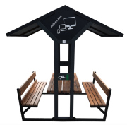 Ławka solarna ze stołem V3 Max