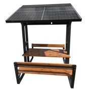 Ławka solarna ze stołem V3 Max