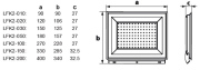 Naświetlacz LED SMD 30W IP65