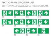 Piktogramy do opraw ewakuacyjnych V4