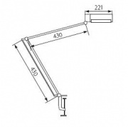 Lampka biurkowa IBIS KT028C