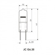 Żarówka halogen JC