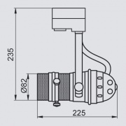 Oprawa szynowa SCENA PR20