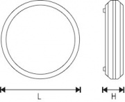 Plafoniera RONDO 260/360