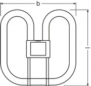 Świetlówka OSRAM CFL SQUARE 4 pins